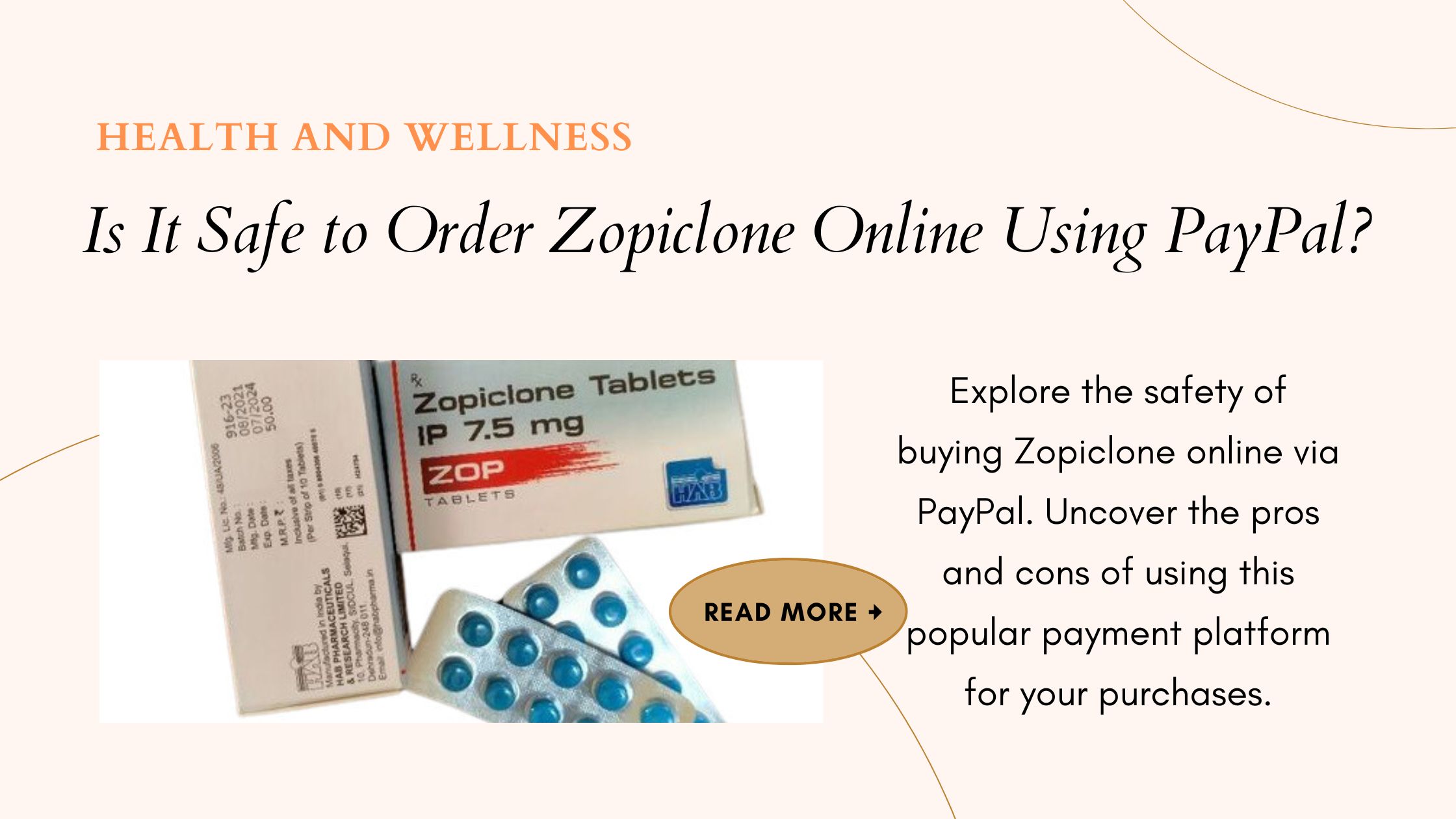 Is It Safe to Order Zopiclone Online Using PayPal?